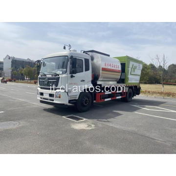 Dongfeng 4x2 6 ruote di camion di ghiaia con chip sigillatore sincrono